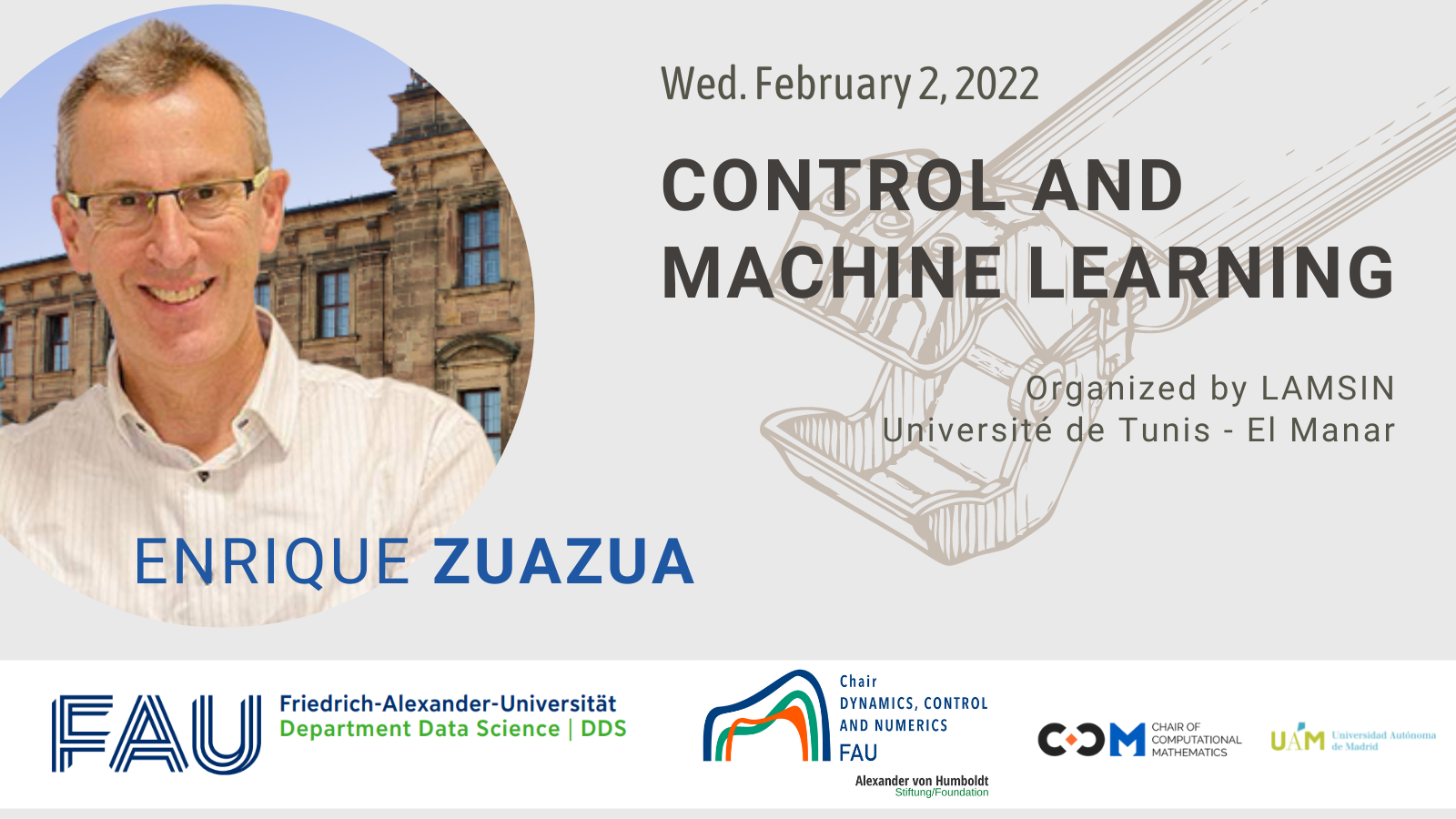 LAMSIN Seminar: Control and Machine Learning