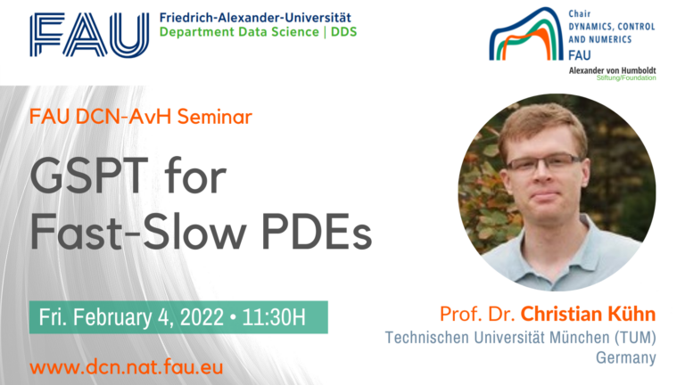 GSPT for Fast-Slow PDEs