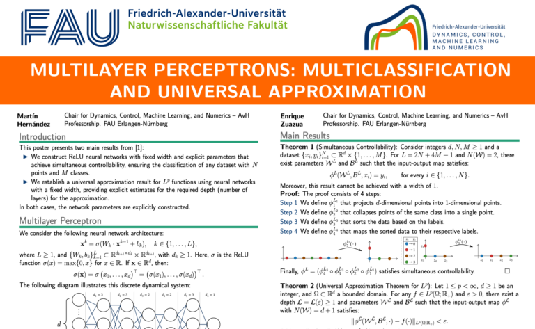 Multilayer Perceptrons: Multiclassification and Universal Approximation