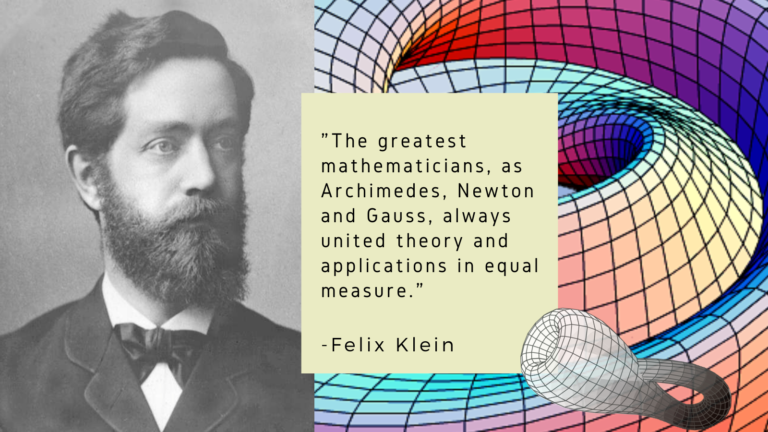 Felix Klein: A Legacy of Innovation in Mathematics and Education