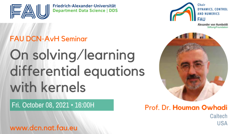 On solving/learning differential equations with kernels