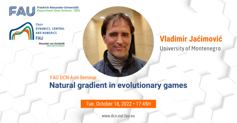 Natural gradient in evolutionary games