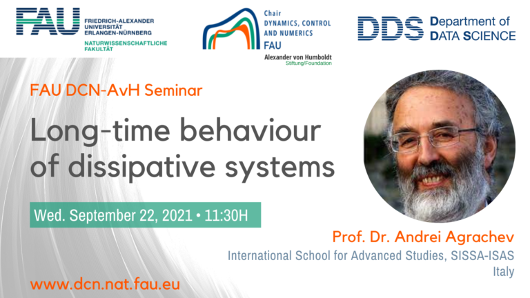 Long-time behaviour of dissipative systems