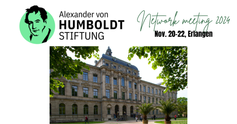 Humboldt Network meeting 2024 (Erlangen)