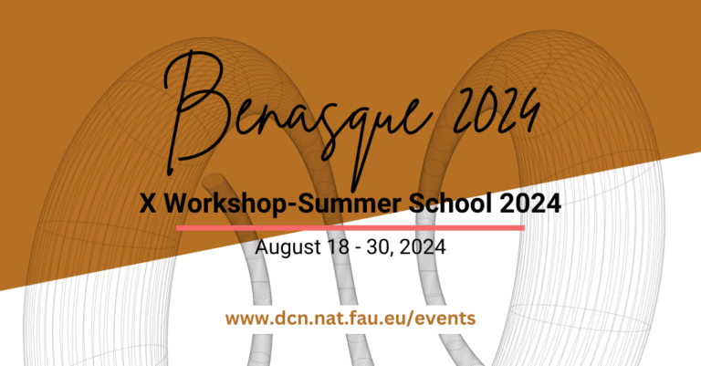 Benasque X Workshop-Summer School 2024: Partial differential equations, optimal design and numerics