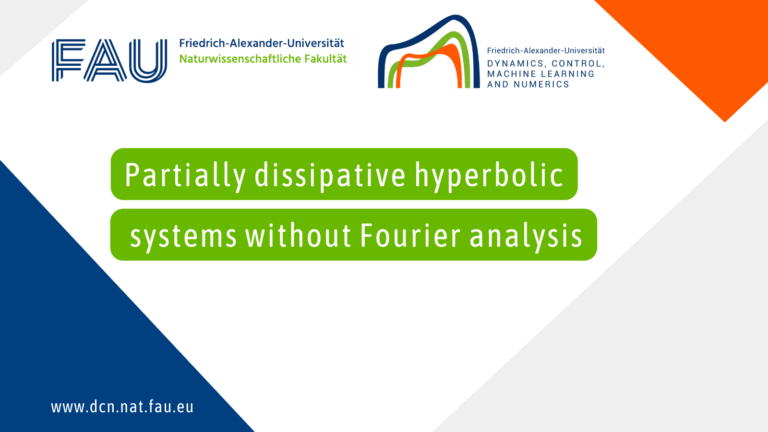 Partially dissipative hyperbolic systems without Fourier analysis