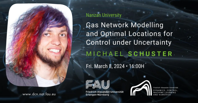 Gas Network Modelling and Optimal Locations for Control under Uncertainty