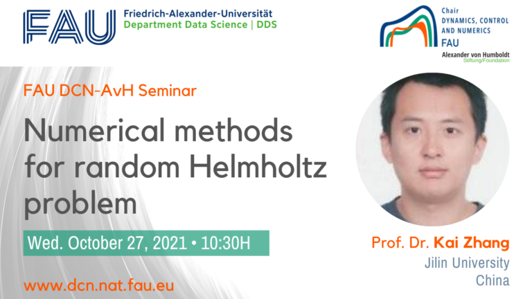 Numerical methods for random Helmholtz problem