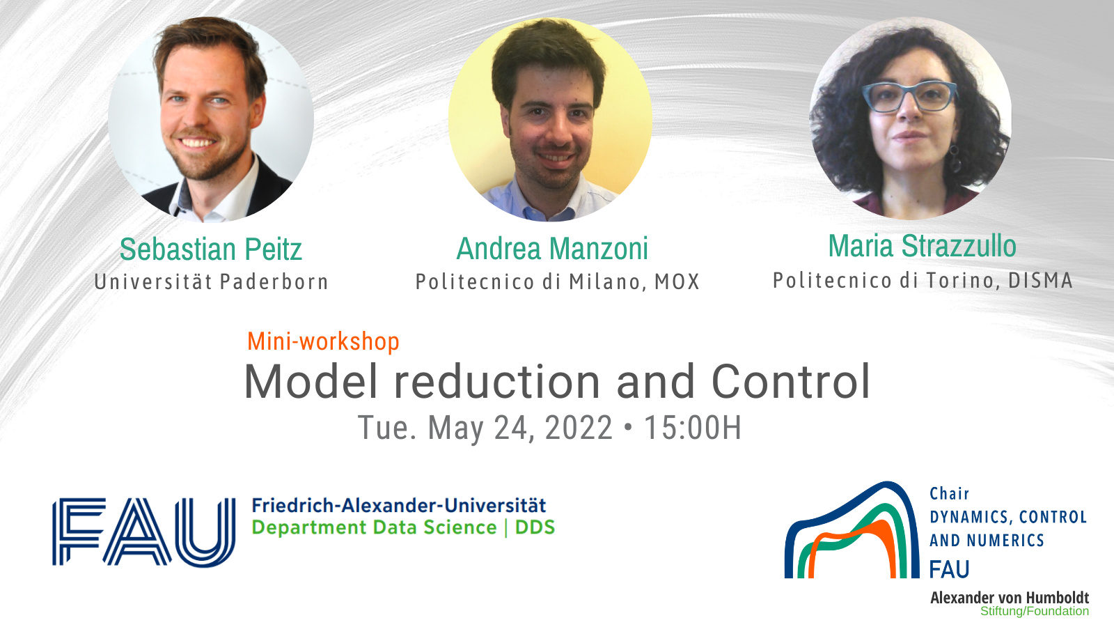 FAU MoD Lecture: Learning-Based Optimization and PDE Control in User-Assignable Finite Time
