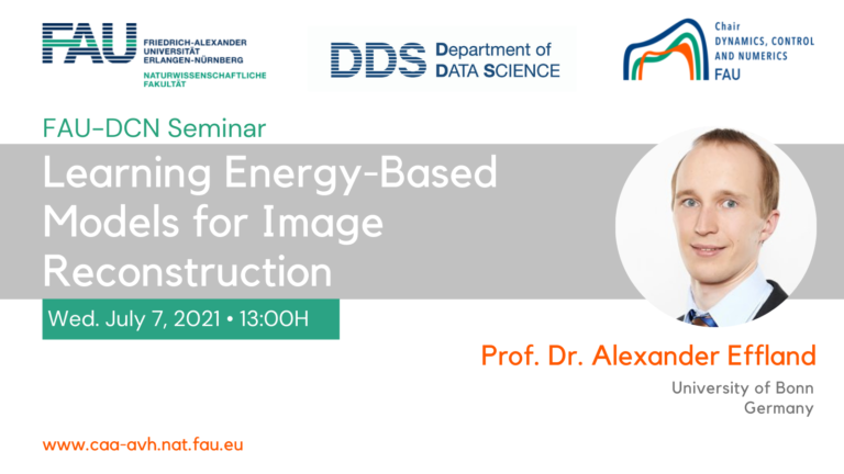 Learning Energy-Based Models for Image Reconstruction