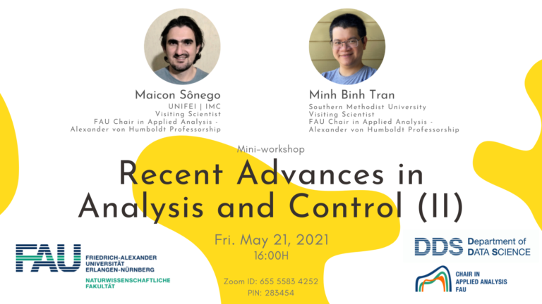 Mini-workshop: “Recent Advances in Analysis and Control” (II)