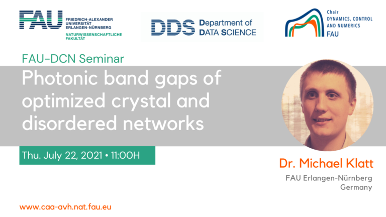 Photonic band gaps of optimized crystal and disordered networks