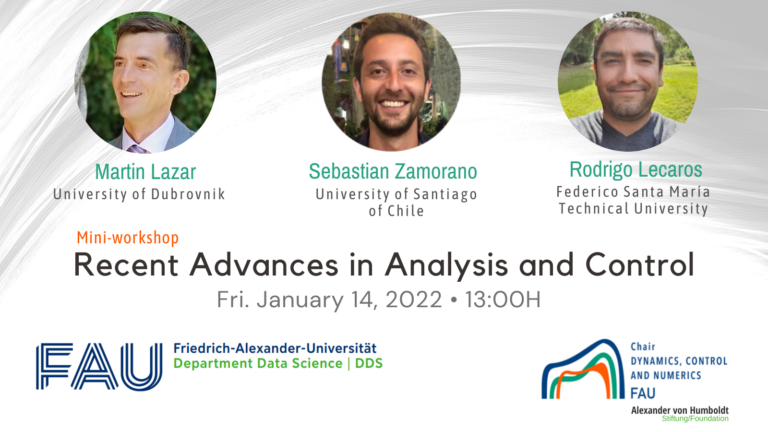 Mini-Workshop “Recent Advances in Analysis and Control”