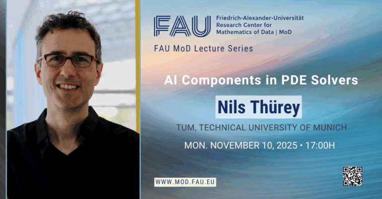 FAU MoD Lecture: AI Components in PDE Solvers