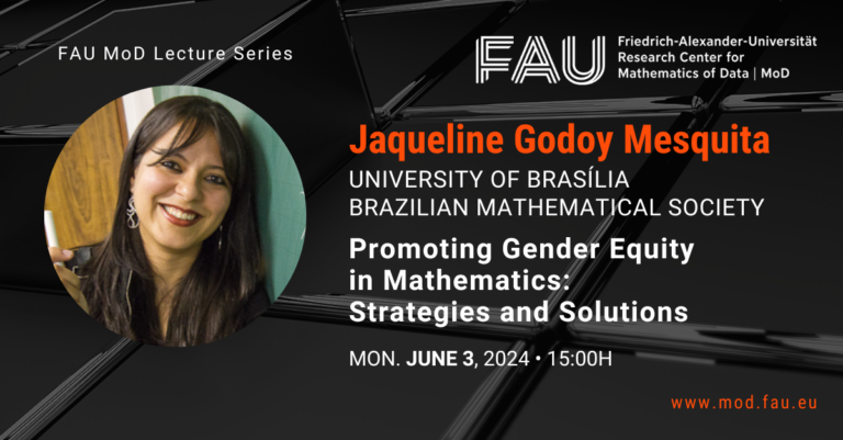 FAU MoD Lecture: Promoting Gender Equity in Mathematics: Strategies and Solution