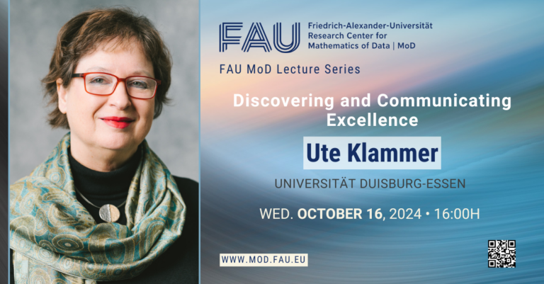 FAU MoD Lecture: Discovering and Communicating Excellence