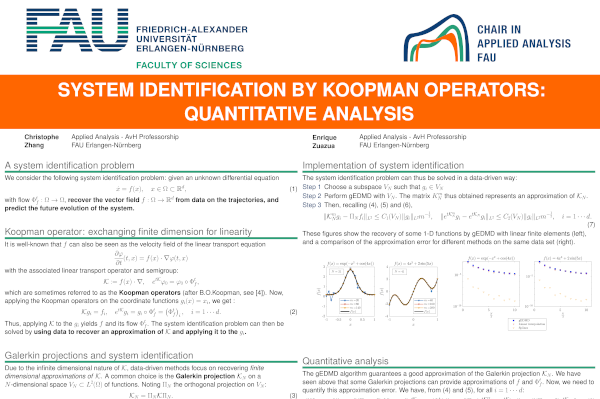 System Identification by Koopman Operators: Quantitative Analysis