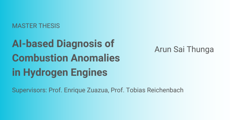 AI-based Diagnosis of Combustion Anomalies in Hydrogen Engines
