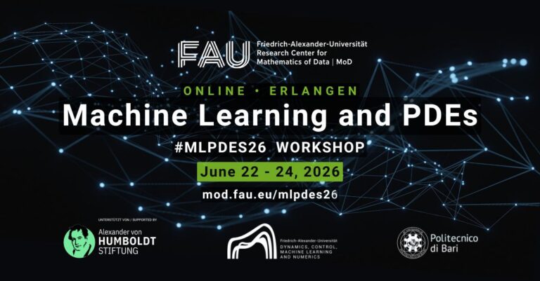 MLPDES26, Machine Learning and PDEs Workshop (2026)