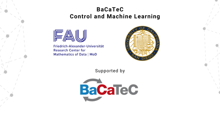 BaCaTeC. Control and Machine Learning