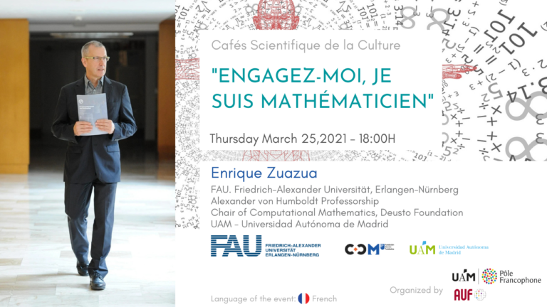 Cafés Scientifique de la Culture: “Hire me, I’m a mathematician”