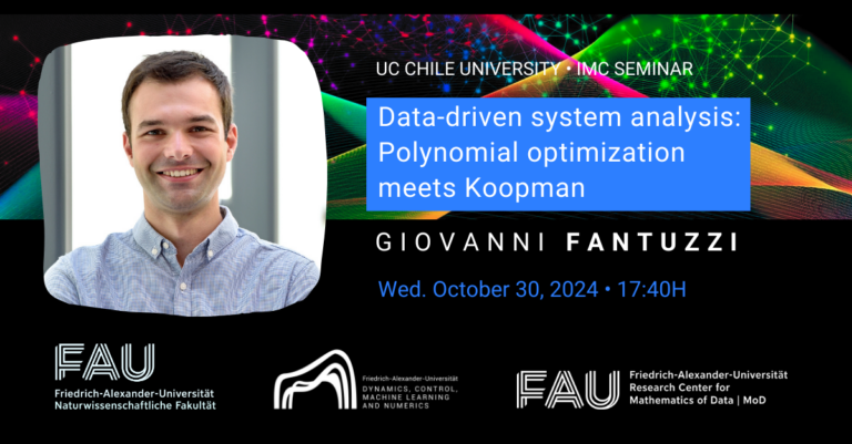 IMC Seminar: Data-driven system analysis: Polynomial optimization meets Koopman